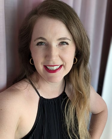 Katie Matzenbacher, Travel Agent, headshot from onboard Virgin Voyages