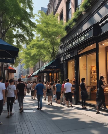 A graphic showing financial growth and success.