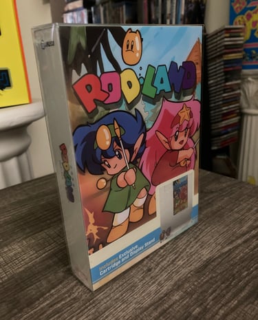 Retro-Bit Rod-Land NES Box