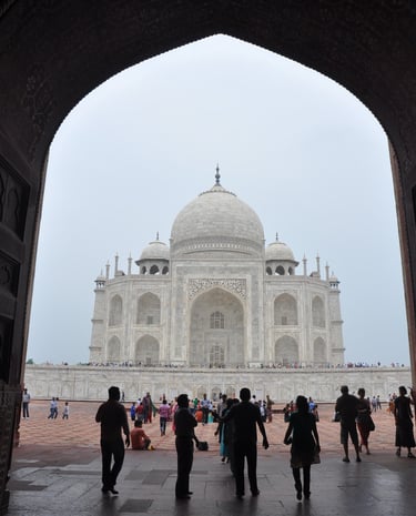 Moughal gate, Taj mahal, Agra, Utter Pradesh, India