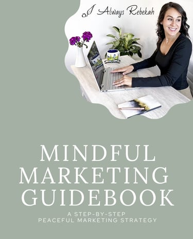 Mindful marketing guidebook cover