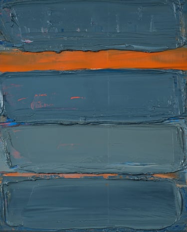 Morning Walk nr 4 Oil Painting by Henk Tieten