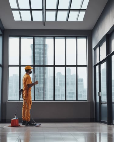 Before and after images showcasing a deep cleaning transformation.