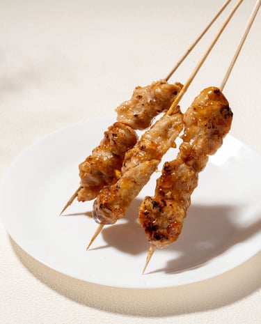 Grilled Halal Skewers – Chicken, Beef & Lamb | Kol Noodle NYC