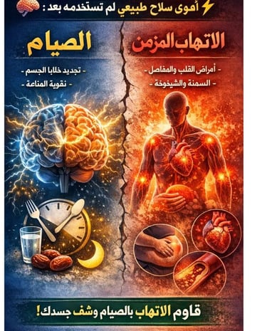 الصيام أقوى سلاح ضد الالتهاب المزمن
