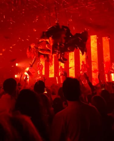 cableado para grandes espectáculos y convenciones