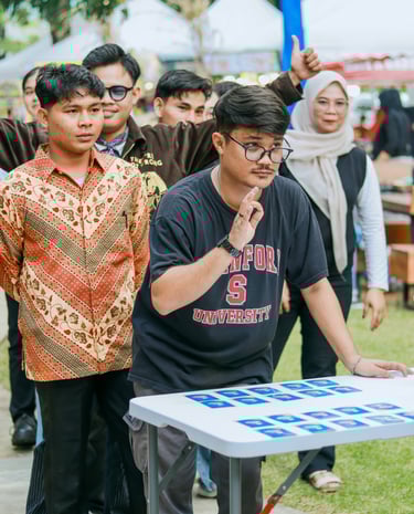 Fun Game Beras Harumas at Big Bazaar 6.0 by Bigguytravels