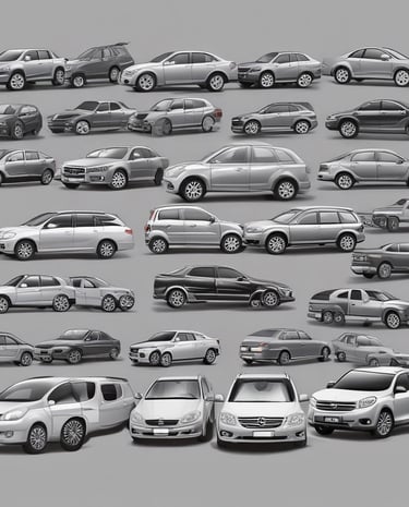 A rental business with a prominent yellow sign displaying the name 'Sun Rental Center' is featured. The building’s exterior wall is painted yellow, matching the sign and awning. There's a small piece of heavy machinery parked near the building, and a main road extends into the distance on the right side of the image with a few vehicles.