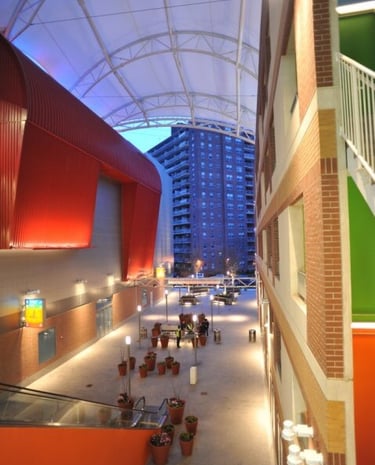 commercial fabric structure