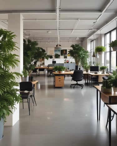 A calm, inviting workspace with soft lighting and comfortable chairs for confidential discussions.