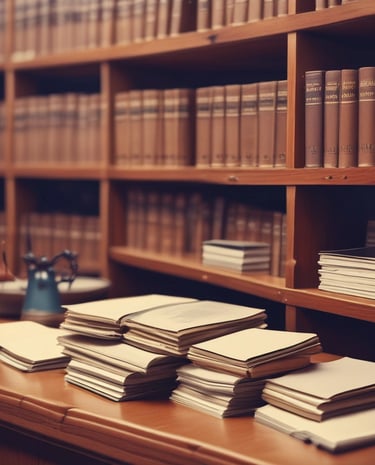 Picture of a team of lawyers discussing strategy around a conference table.