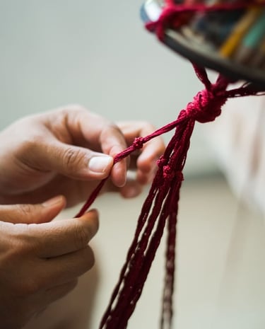 Taller de Joyería de Macramé