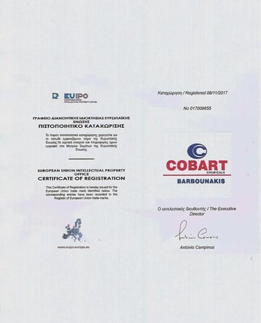 COBART BARBOUNAKIS Company article of Incorporation