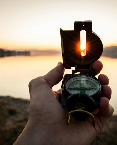 navigation with compass