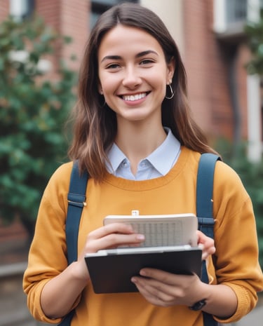 Calm workspace featuring blush pink and nude beige tones with a laptop.