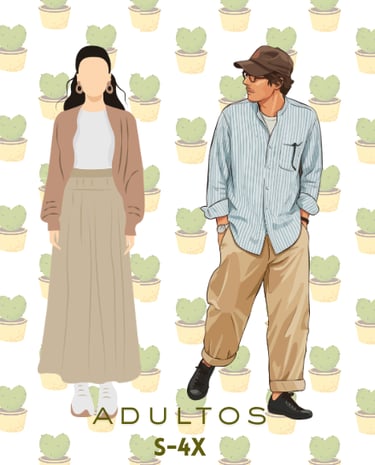 ropa de réuso para adultos todas las tallas