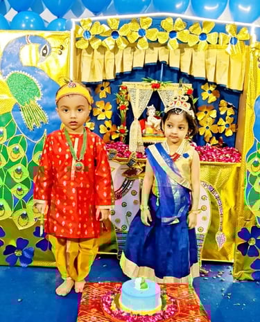 dress event at Enfant preschool in Ghaziabad