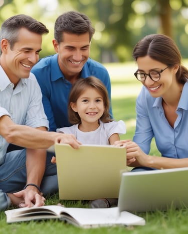 A community workshop where people are learning about financial literacy.