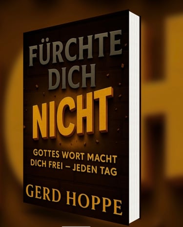 Buchcover „Fürchte Dich Nicht“ von Gerd Hoppe.