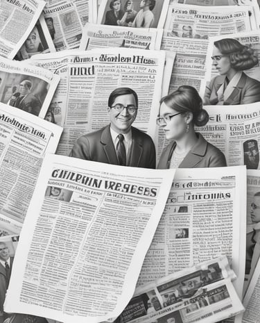Students and job seekers gathered around a computer screen, engaged and hopeful.