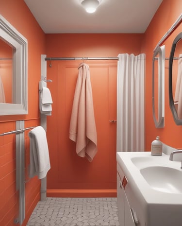 Elegant hotel spa setting featuring plush towels in custom colors.