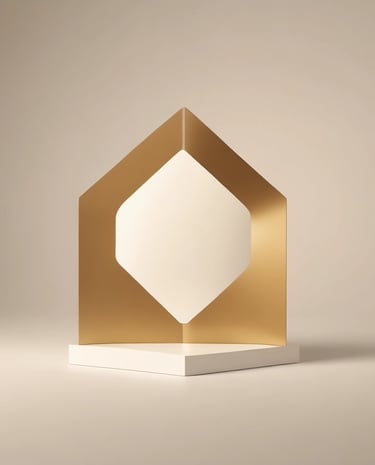 Minimalist desk setup with black and sand tones featuring Aurionism philosopy