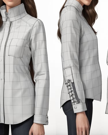 Uxbridge Tailoring  girls model