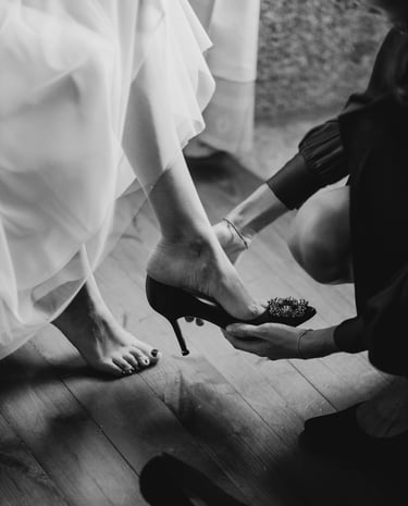 pareja elegante
