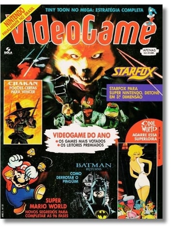 Revista Video Game edição 25 de Abril de 1993