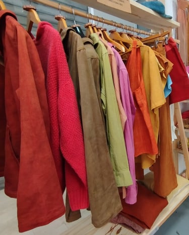 vêtement créateur oogaya teinture végétale artisanat france aveyron occitanie