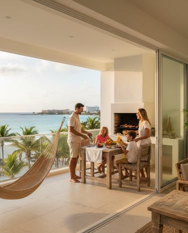 family vacation in Cancún