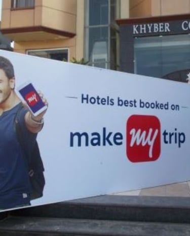 Glow Sign Board covered with GI Sheet at Sides and Back