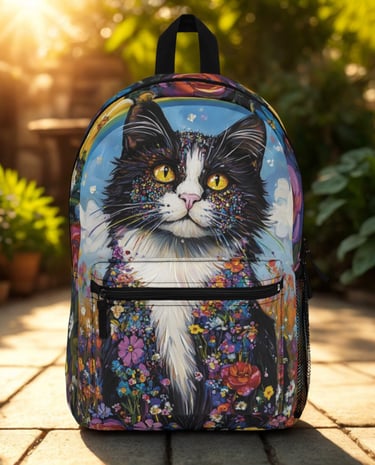 a cat backpack