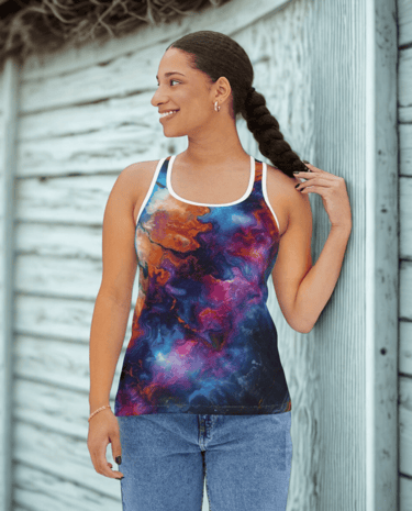woman wearing vest
