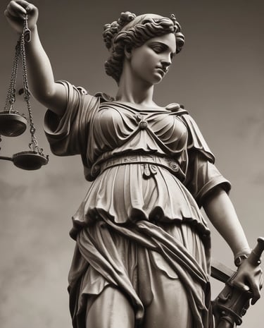 A group of lawyers discussing a case in a meeting room.