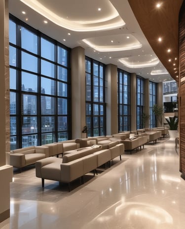A completed sustainable building designed by the studio.