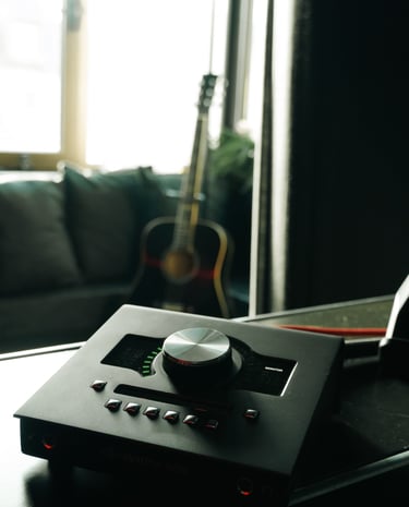 Professional recording and mixing workstation at Vault Studio Kaiserslautern