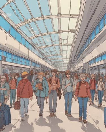 A diverse group of people celebrating their Canadian citizenship.