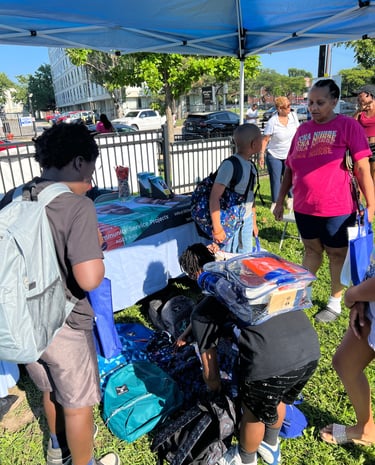 365WeThrive NFP is passionate about youth and community development and distributed 250 care package