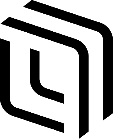 a black and white logo with the letter u in the middle of the image