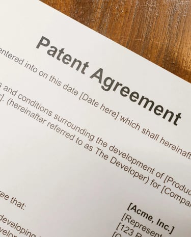 gebze patent ve tasarım sözleşmesi