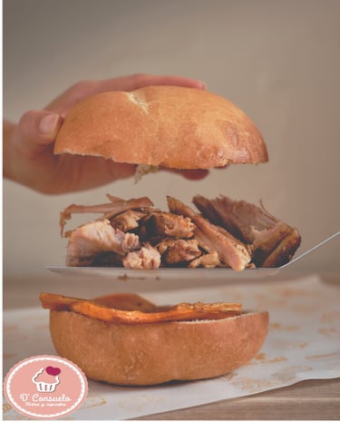 pan con chicarron