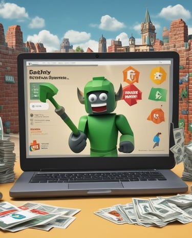 A person holds a smartphone displaying an app with a photo of two people smiling and using a phone together. Text on the screen reads 'Split the necessities'. Various app interface elements are visible, including icons and text for utilities and payment amounts.