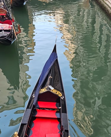 A gondola in Venice