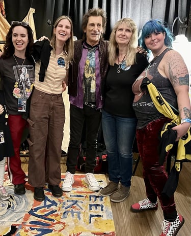 Ronnie Wood at the Cleveland Rolling Stones Tour 2024