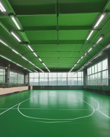 A beautifully arranged corporate event setup with elegant lighting and seating.