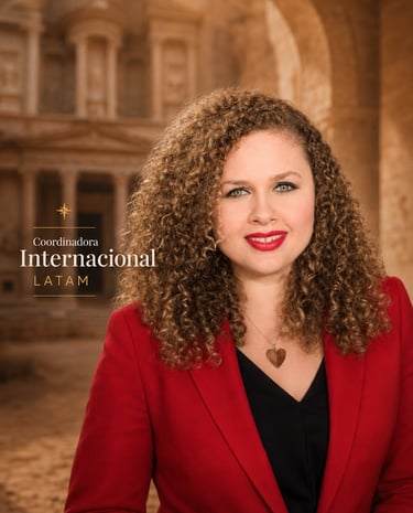 coordinadora internacional LATAM con exclusive jordan