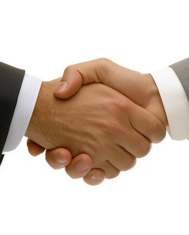 anlaşmış iki kişi