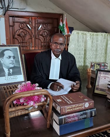 Former judge Shri Prakaksh Chandra Biswas