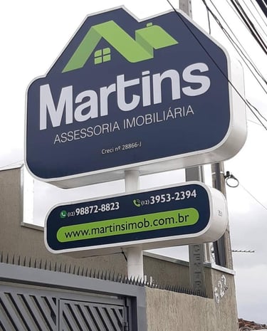 Comunicação visual com letreiro moderno em Jacareí